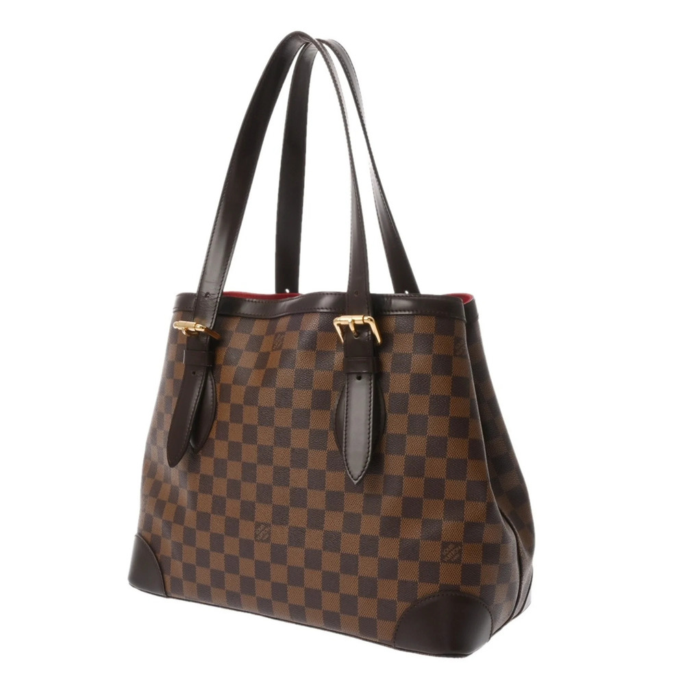LOUIS VUITTON Authentic Brown Damier Canvas Tote Bag - Picture 3 of 11